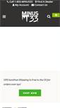 Mobile Screenshot of minus33.com